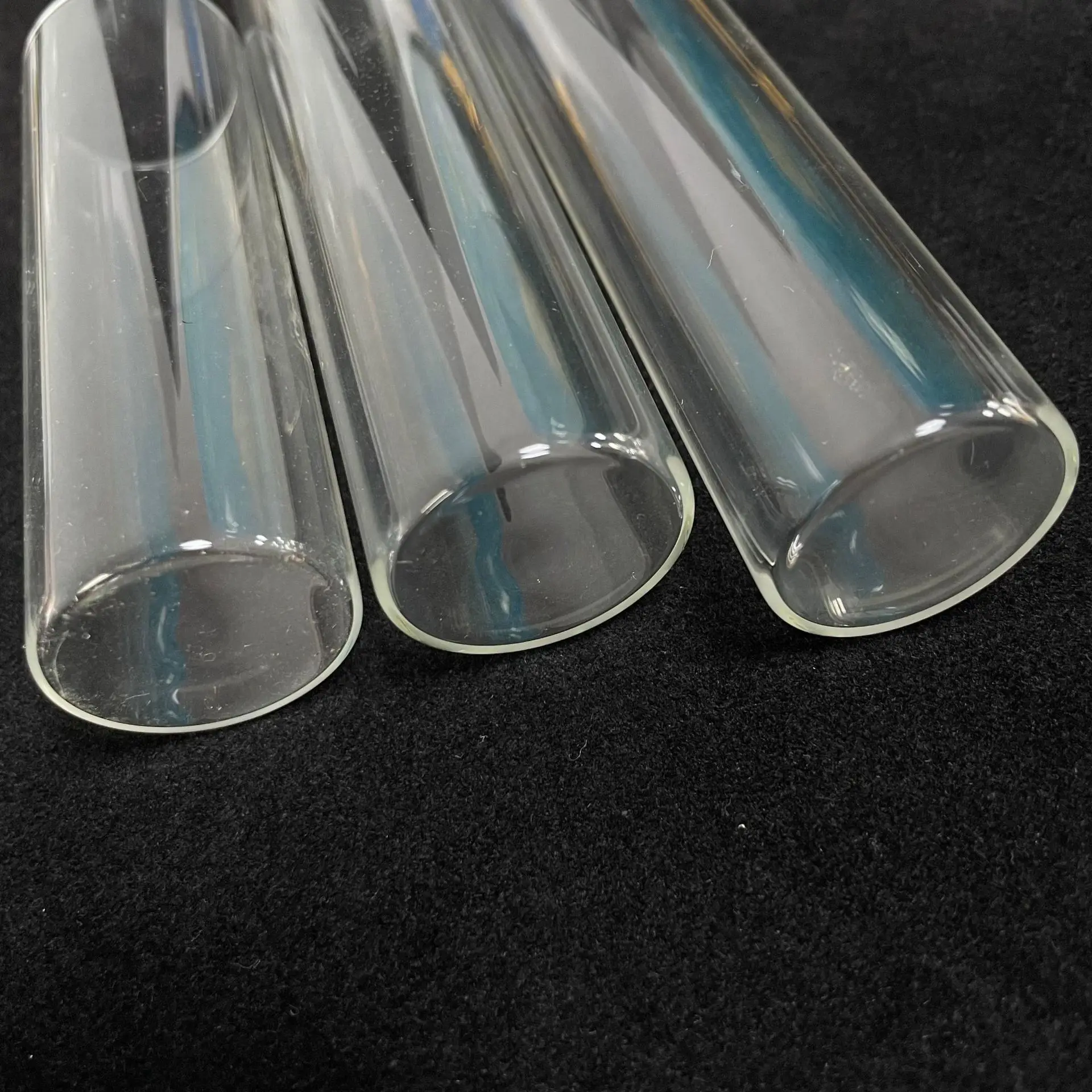 10pcs/lot 30x100mm 50ml Flat bottom Glass Test Tube for kinds of Laboratory glassware