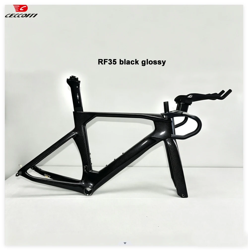 Triathlon Disc Brake Bike Frame withT1000 Full Carbon Fiber material The Popular TT bike frame