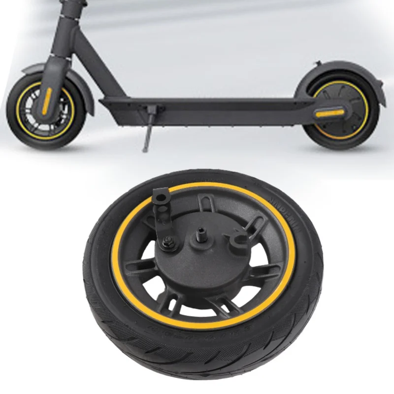

10 Inch Electric Scooter Front Wheel With Drum Brake For Max G30 Accessories