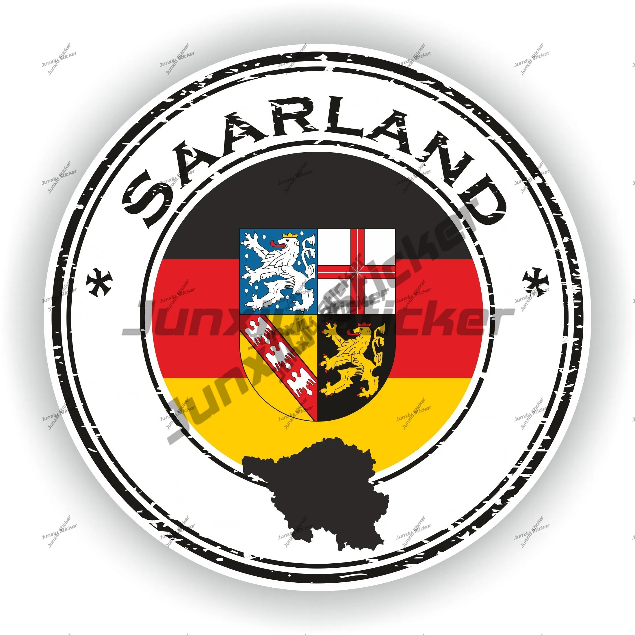 برلين شعار ألمانيا ملصقات سارلاند نيكارسولم شليسويغ-هولشتاين المدينة الألمانية ملصق الختم المستديرة ألمانيا البلد البيضاوي