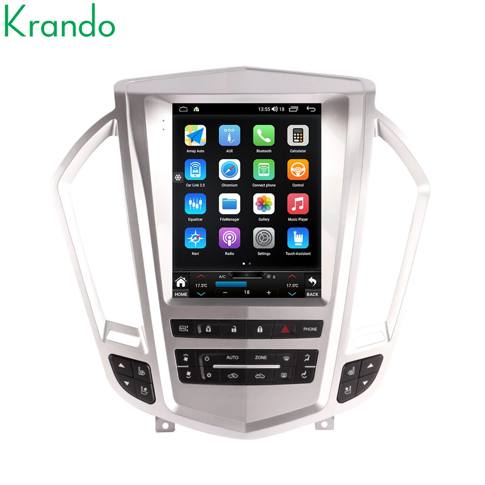 

Krando 9.7 Inch Head Unit Wireless Carplay Car Radio For Cadillac SRX 2007-2012 Unit Multimedia Player Auto Radio
