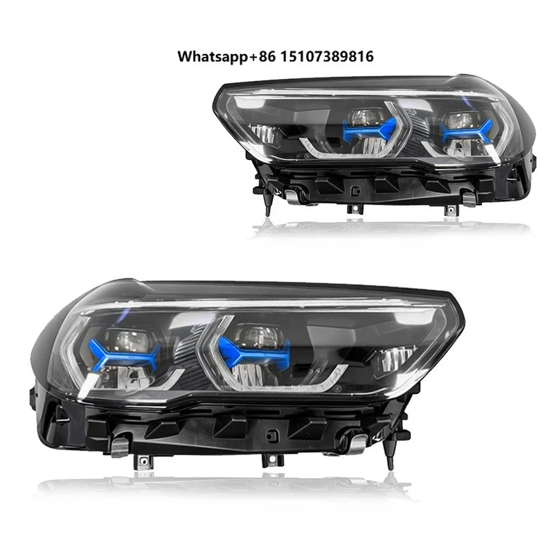 High Quality Best-Selling Replacement Black Background Headlights for X5 G05 2019-2020 12V 6000K 25W 5500 Lumens