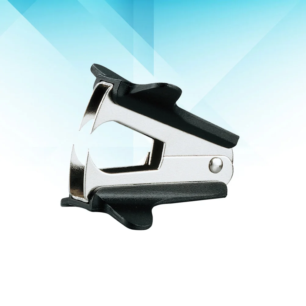 6Pcs Handheld Staple Remover All Iron Core with Plastic Cap Fast Safe Staple Extraction Tool for Documents Wood Fabric