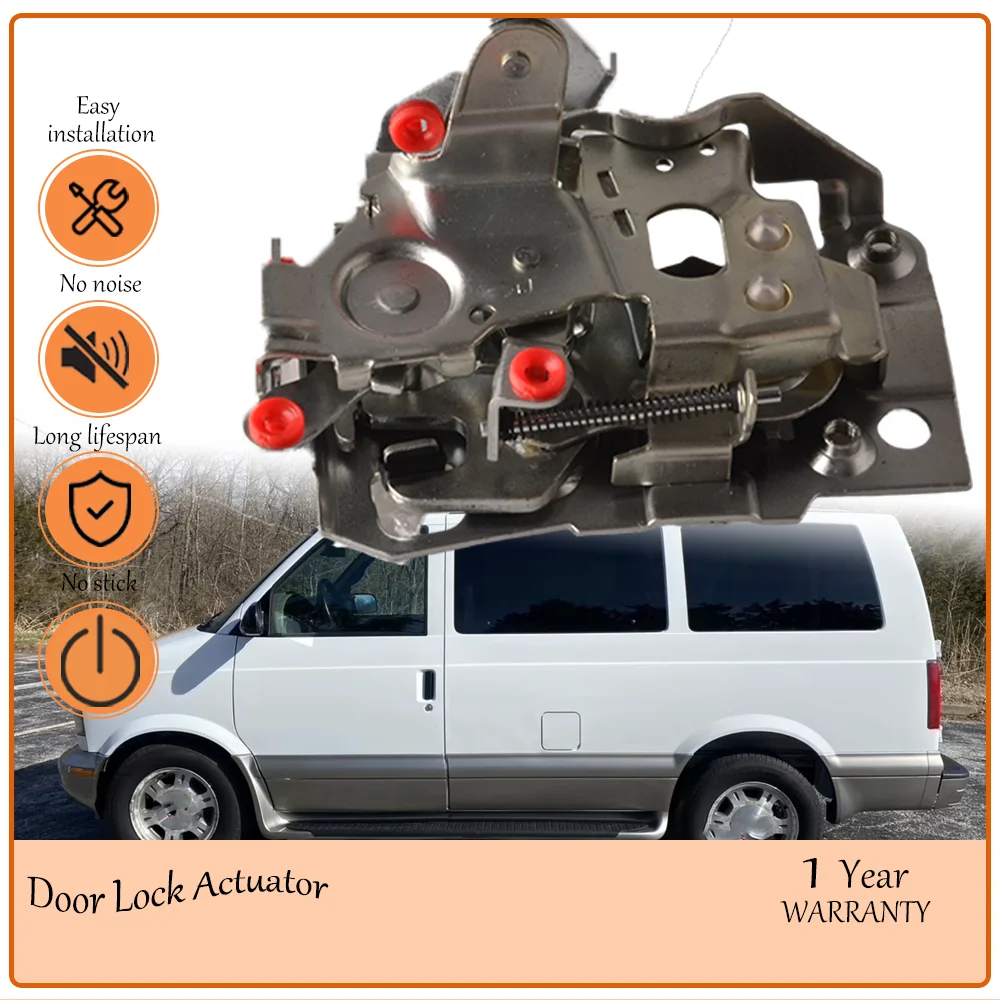 

Red Door Lock Block, matches Chevrolet Astro 2003-2005 & GMC Safari 2004-2005 V6 4.3L, Practical Front Right Latch oem 15063272