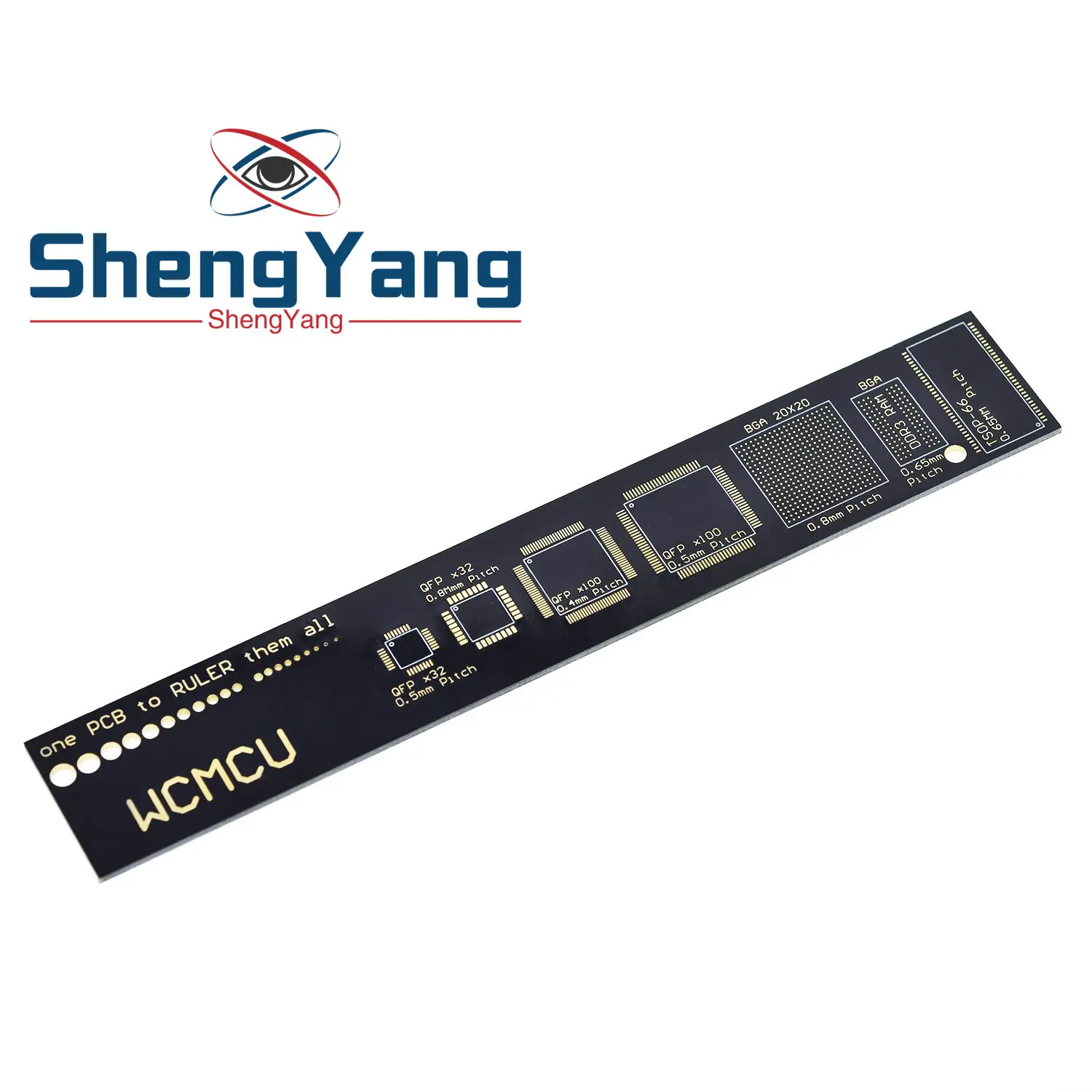 TZT PCB Ruler For Electronic Engineers For Geeks Makers For Arduino Fans PCB Reference Ruler PCB Packaging Units v2 - 6