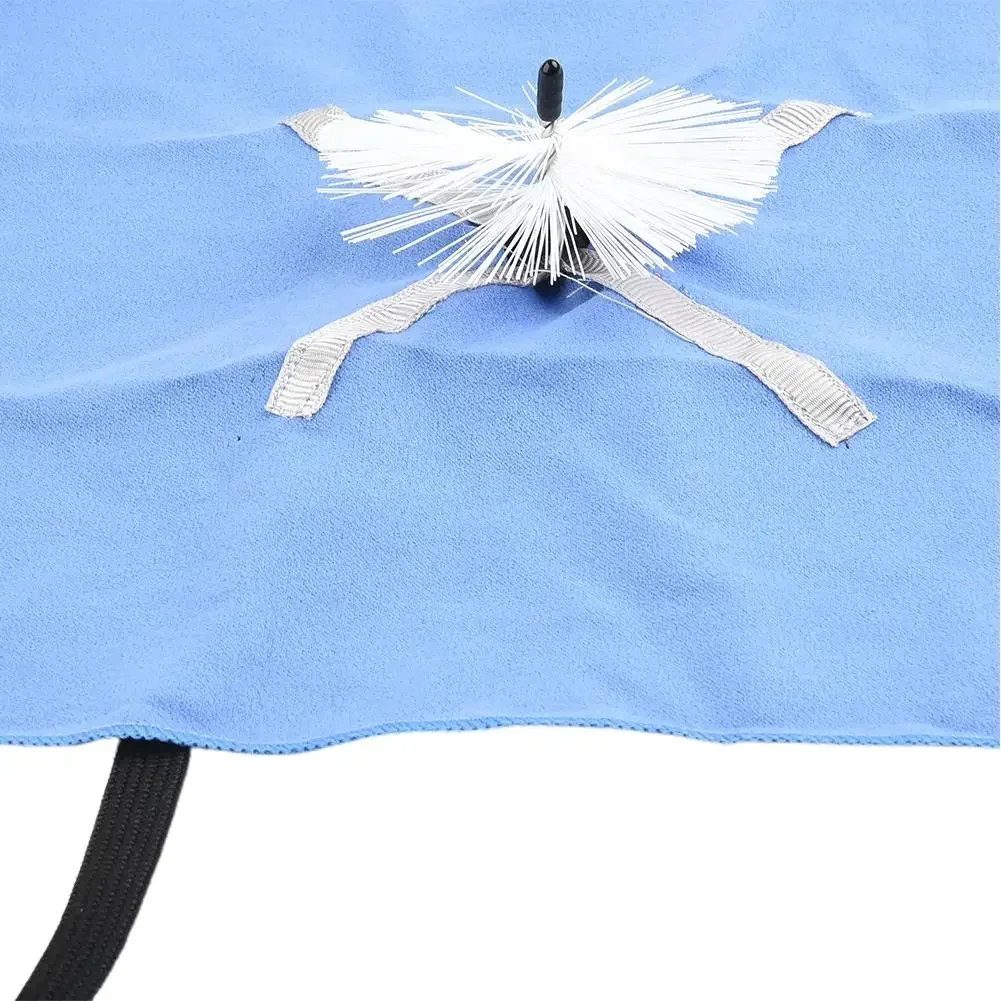 Saxophone Cleaning Cloth With Brush Maintenance Tool For Alto Tenor Soprano Sax Universal Swab Cloth For Inside Tube Accessories