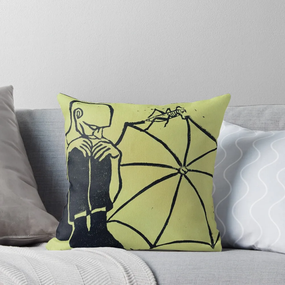 Grasshopper Man Throw Pillow Cushions Cover christmas pillowcases Decorative Cover For Living Room pillow