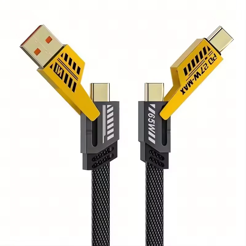 

4-in-1 Fast Charging Data Cable Multi Fast Charging Cable PD Mobile Phone Usb Type c to Type c Cable Fast Charging