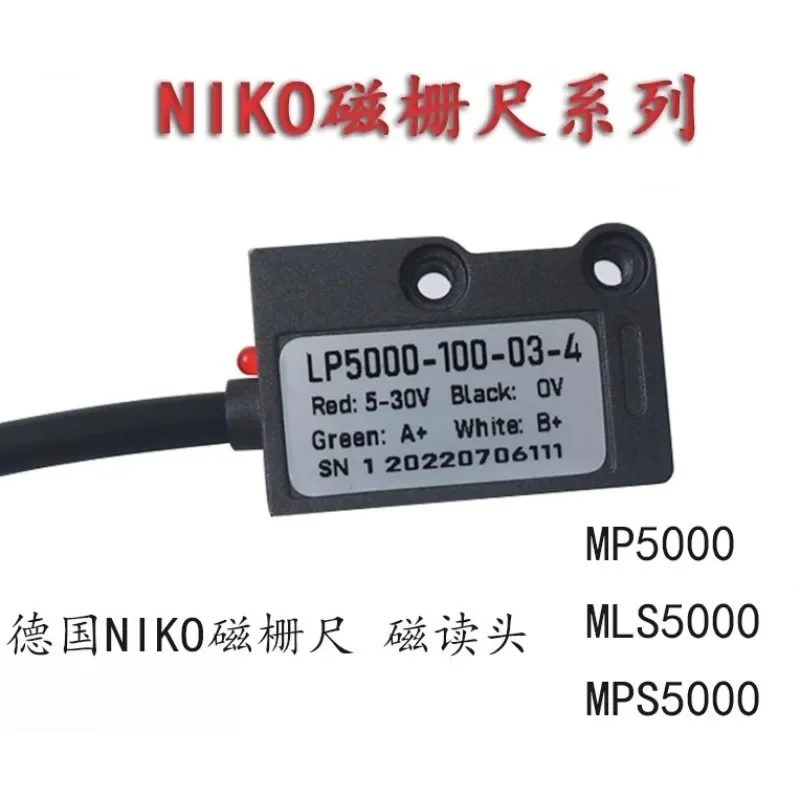 NIKO Magnetic Grid Gauge Reading Head Die Casting Machine Magnetic High Temperature Resistant LP MLS MPS5000-03-4