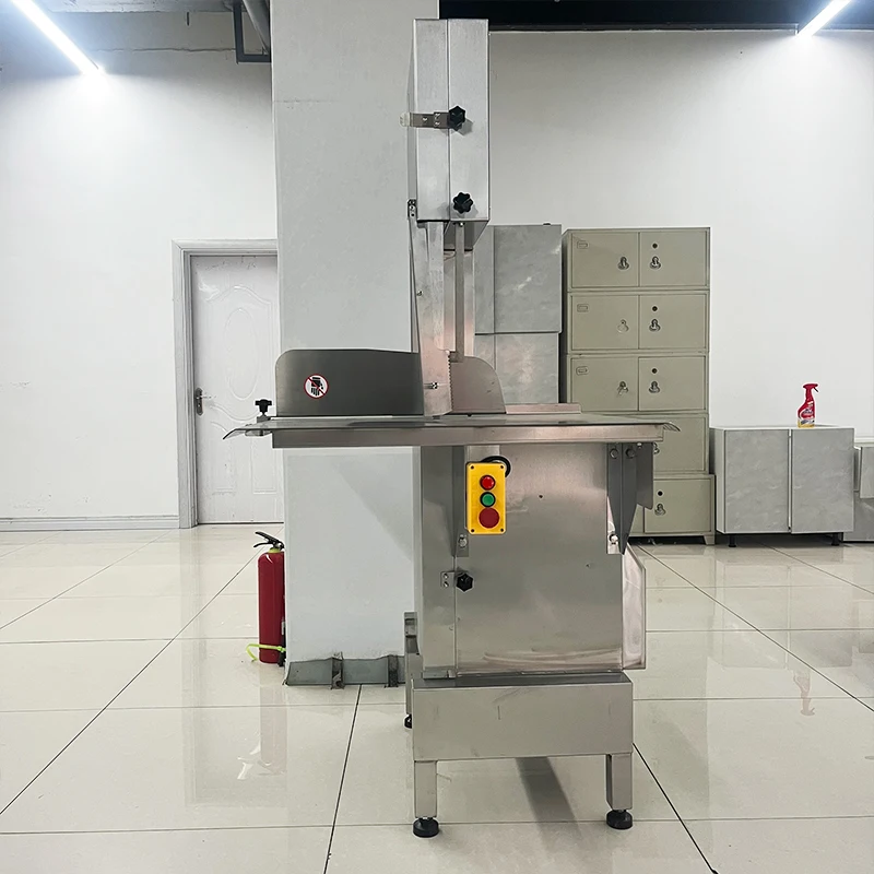 

Bone Saw Machine | 304 Stainless Steel Automatic Meat Bone Cutter Pork/Beef Adjustable Thickness