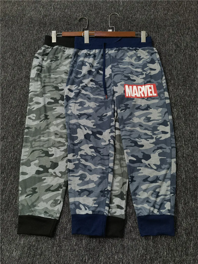 

ex Spring Summer Camouflage Sweatpants Outdoor Sports Pants Nine-Piece Cuffed Trousers Loose Fit Casual Pants
