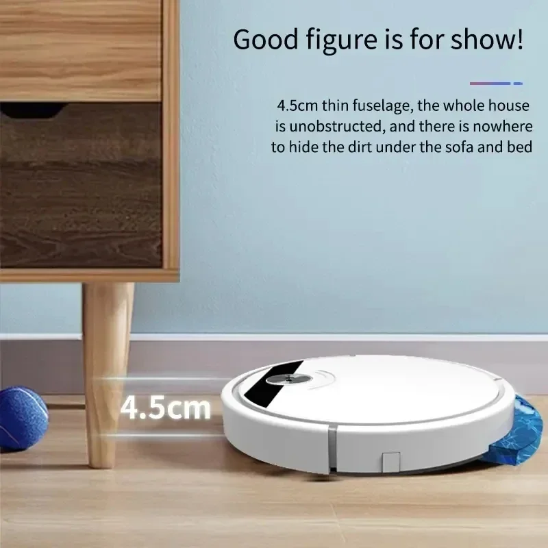 2024 NEW Robot Vacuum Cleaner APP Remote Automatic Control Sweeping Robot with Water Tank Sweep and Wet Mopping Vacuum Cleaning