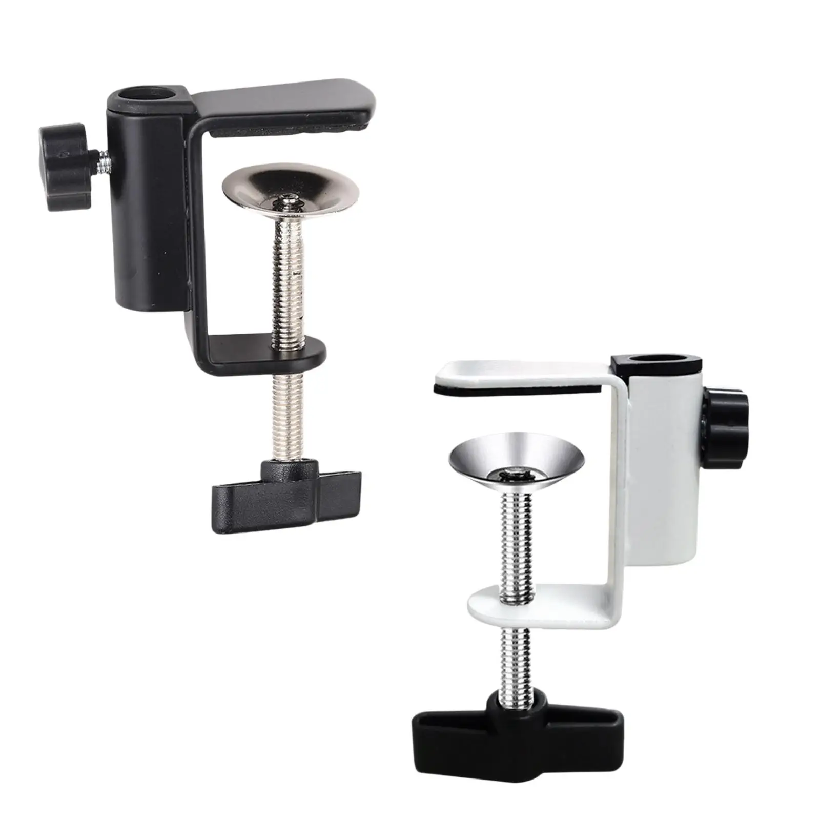 Desk Table Mount Clamp Anti Scratch Arm Stand Holder for Microphone Cameras