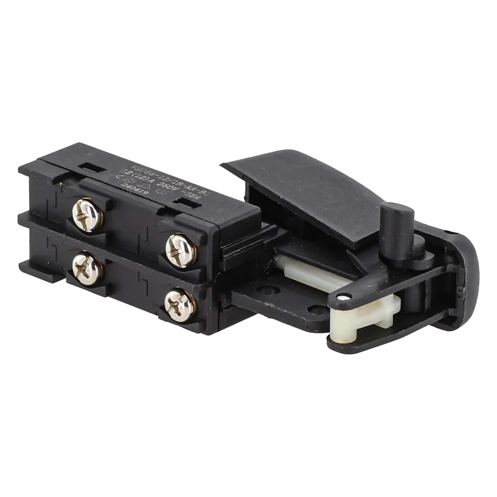 

Power Tools Accessories Chop Saw Power Switch 44*27MM Size Chop Saw Compatible Easy To Install Metal Plastic Material