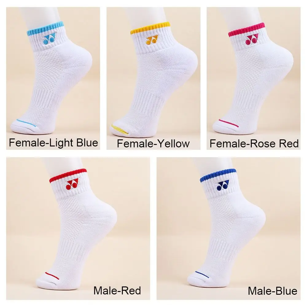 Multicolor Badminton Sport Socks Cotton Breathable Sports Stockings Odor Prevention Thicken Towel Bottom Socks Male Female