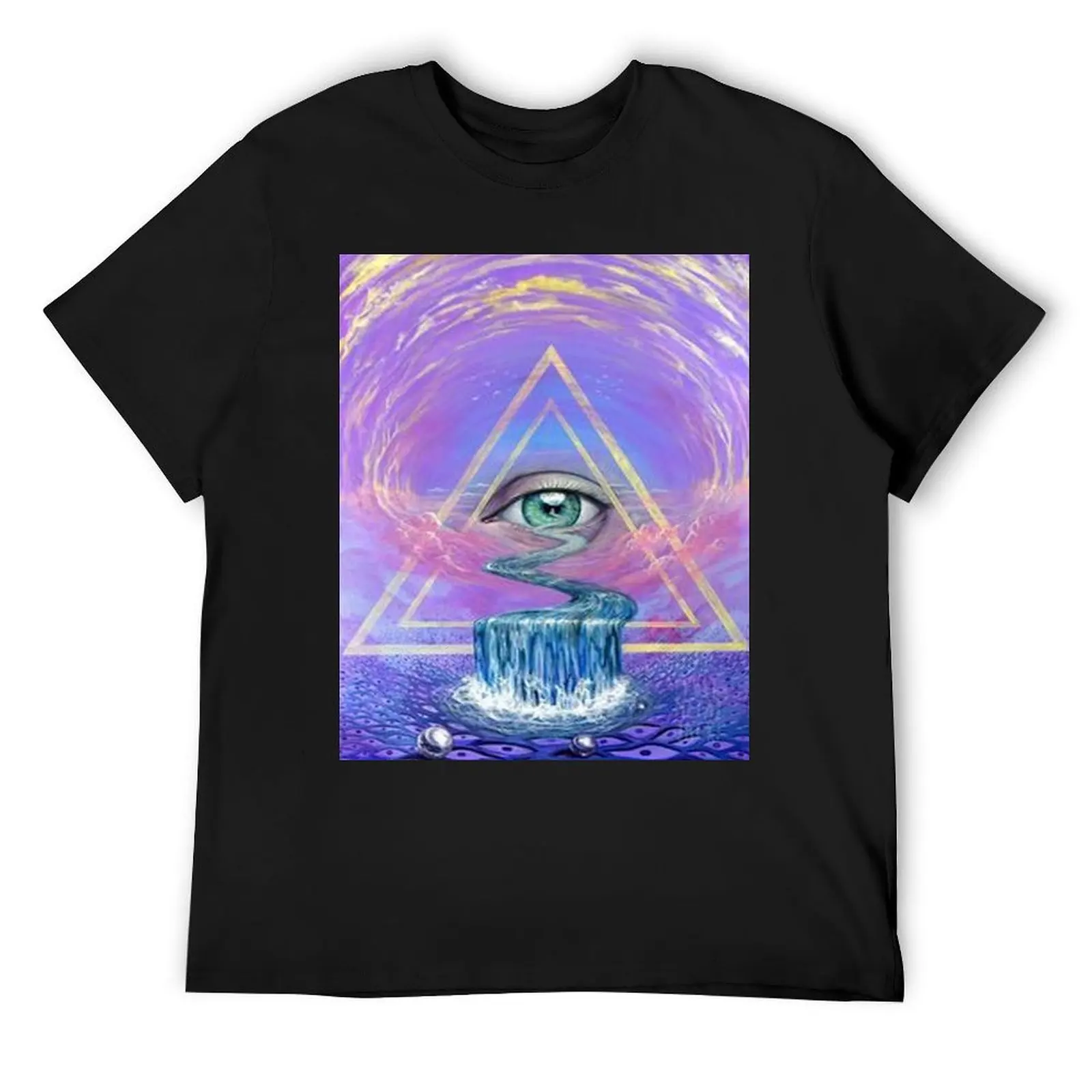 

kundalini eye T-Shirt summer tops luxury designer for a boy sweat mens fashion
