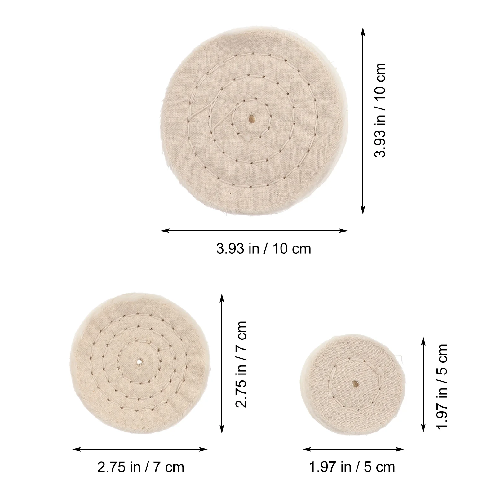 

10pcs Wheel Kit Pad Set High Toughness Metal Aluminum Glass Drill Polishing Compound Rotary Tool Polishing Kit