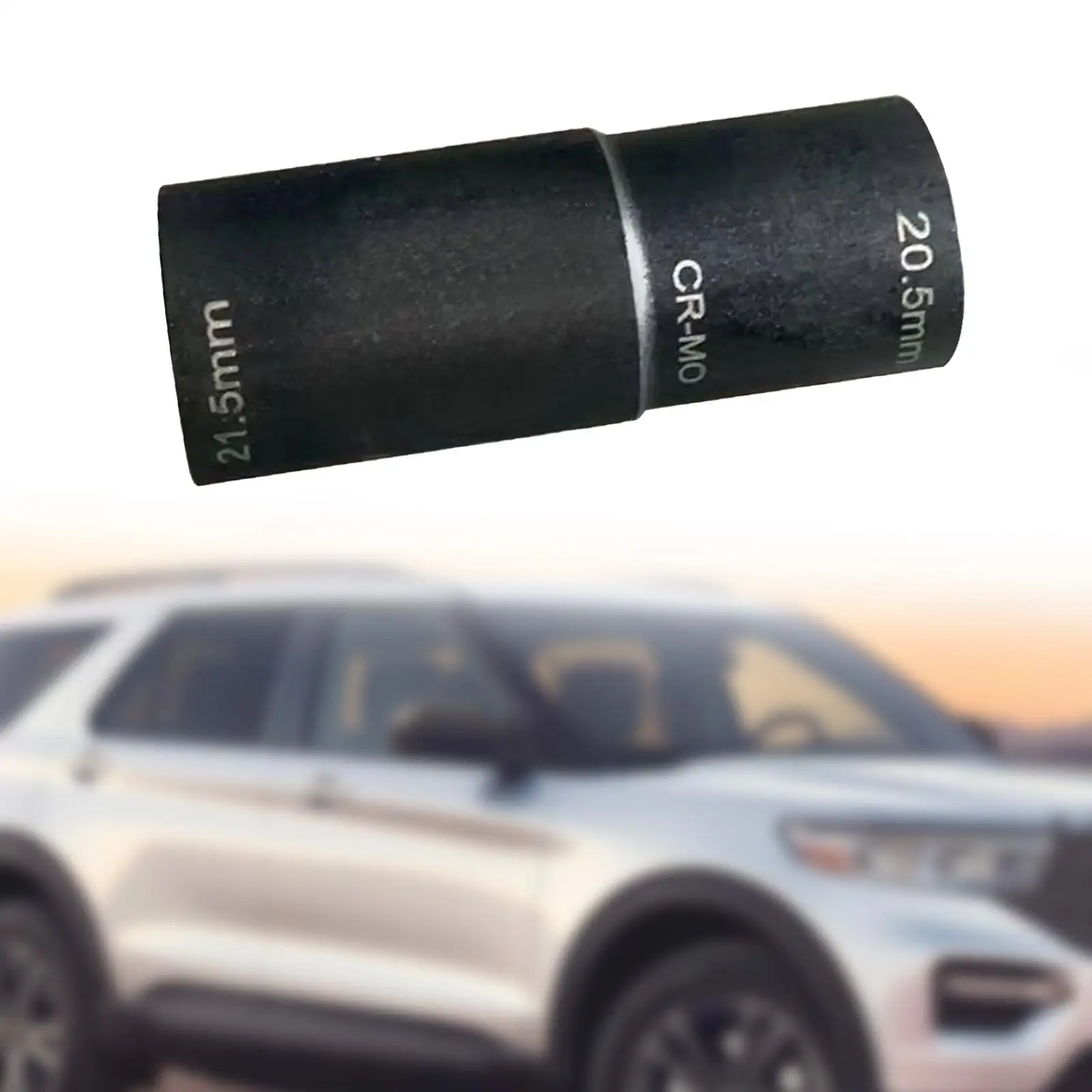 Impact Socket for Removing Wheel Nuts, Medium Size, 1/2 Inch