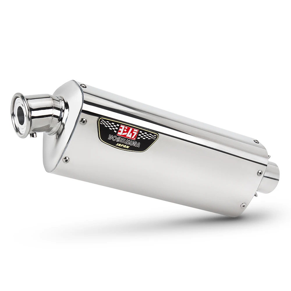 

51mm Universal Motorcycle Exhaust Muffler Yoshimura Escape Moto With DB Killer For PCX150 NMAX155 TNT600 Z900 RS660 CBR650R MT25