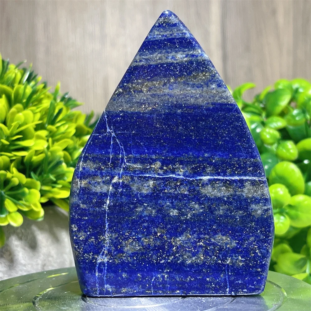 Blue lapis lazuli Tower Specimen Free Form Point Wand Druzy Healing Gemstone Ornaments Tower Mineral Decoration Energ