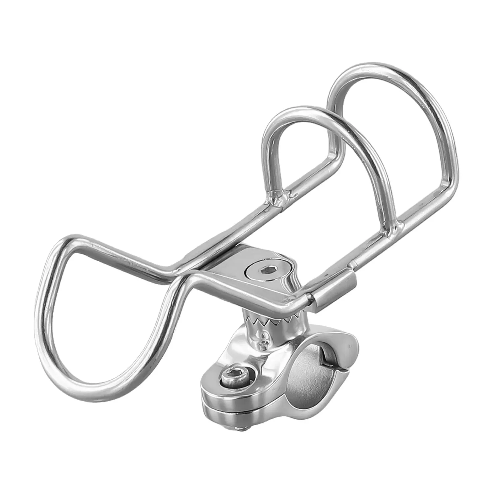 

Держатель стержня из нержавеющей стали морского класса для лодок. Простая установка зажима на рейках 25 мм. Регулируемое позиционирование.