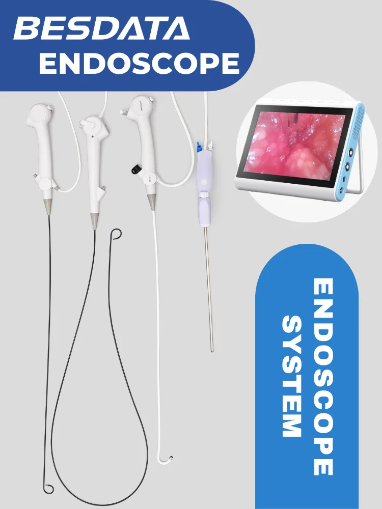 Manufacturer Besdata Factory Direct Video Choledochoscope Single Use Choledochoscope endocsope