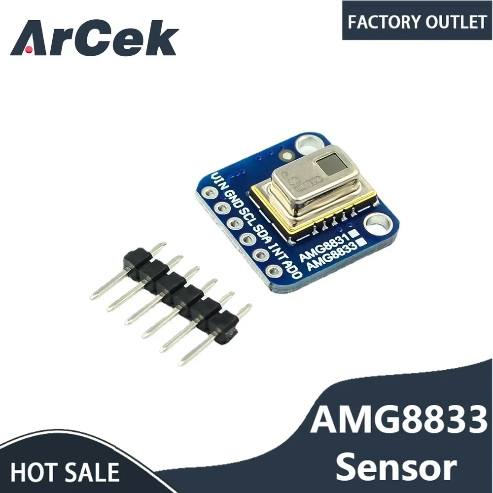 

Official 8x8 Infrared Camera Sensor IR 8*8 Thermal Imager Array Temperature Sensor Module 8x8 Infrared Camera Sensor