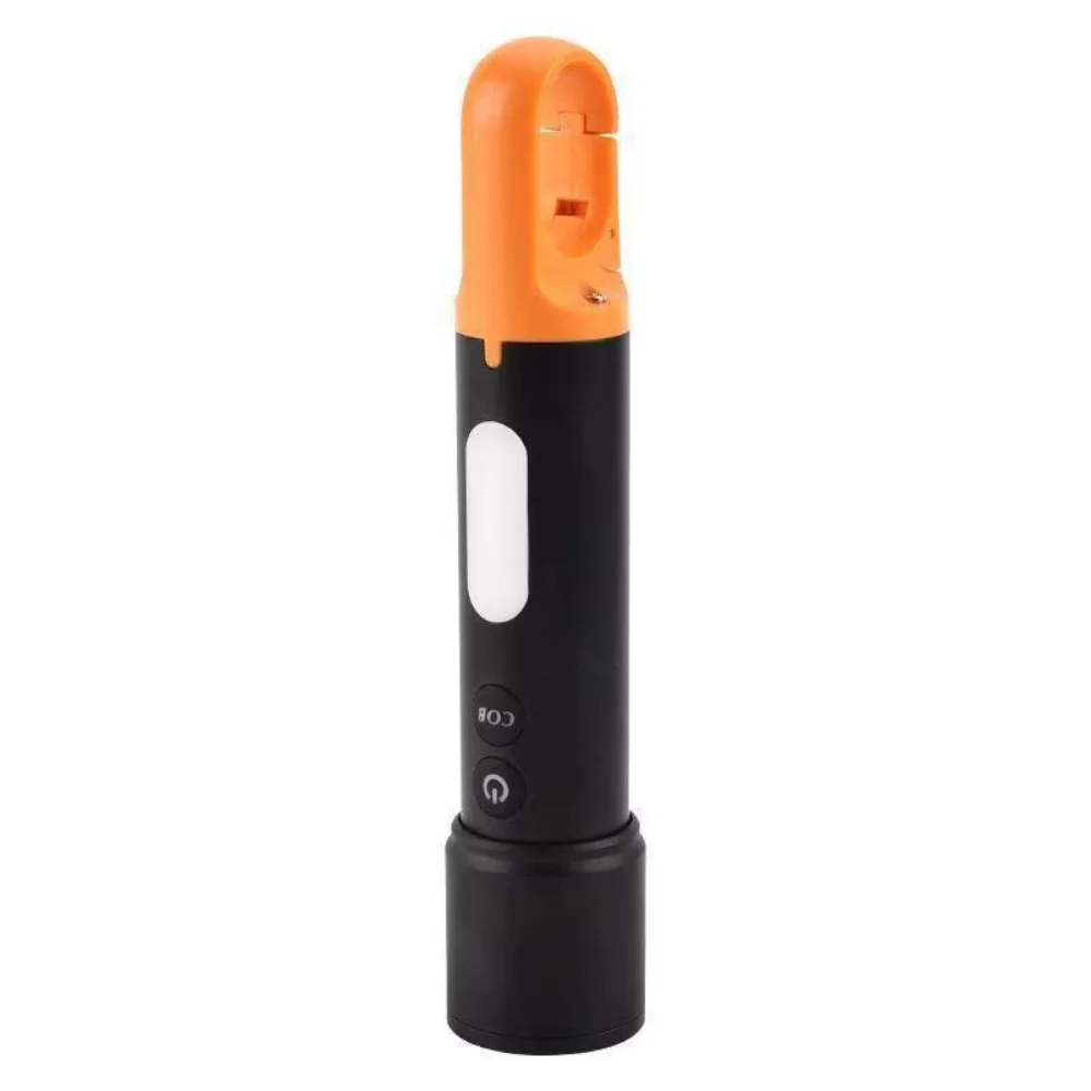 

White Laser LED Flashlight COB Sidelight Rechargeable Zoomable Flashlight Waterproof Multicolor Lenses Brightest Flashlights