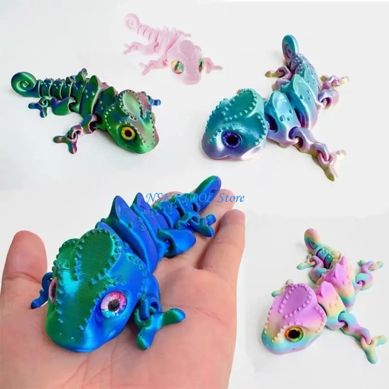 L8RC High Precisions 3D Printed Articulated Sculpture Movable Limbs Gift