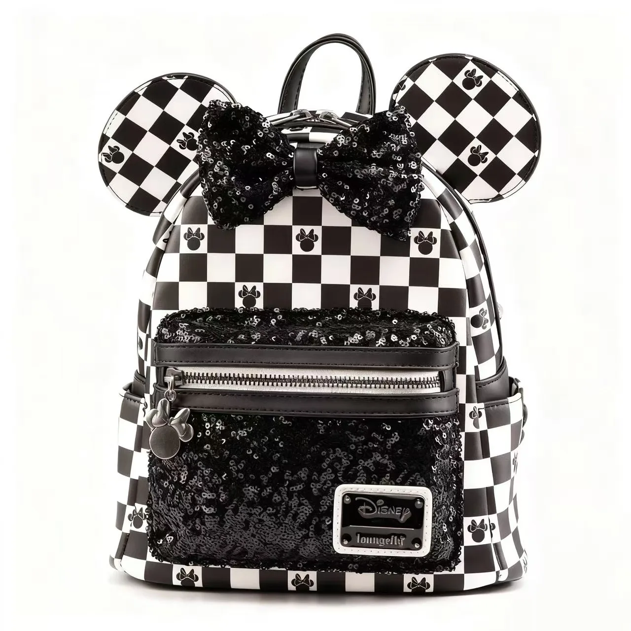 【Cadeau】Disney Loungefly-rugzak met rood thema Mickey Mouse-serie rugzak, portemonnee en crossbodytas Leuk modieus verjaardagscadeau
