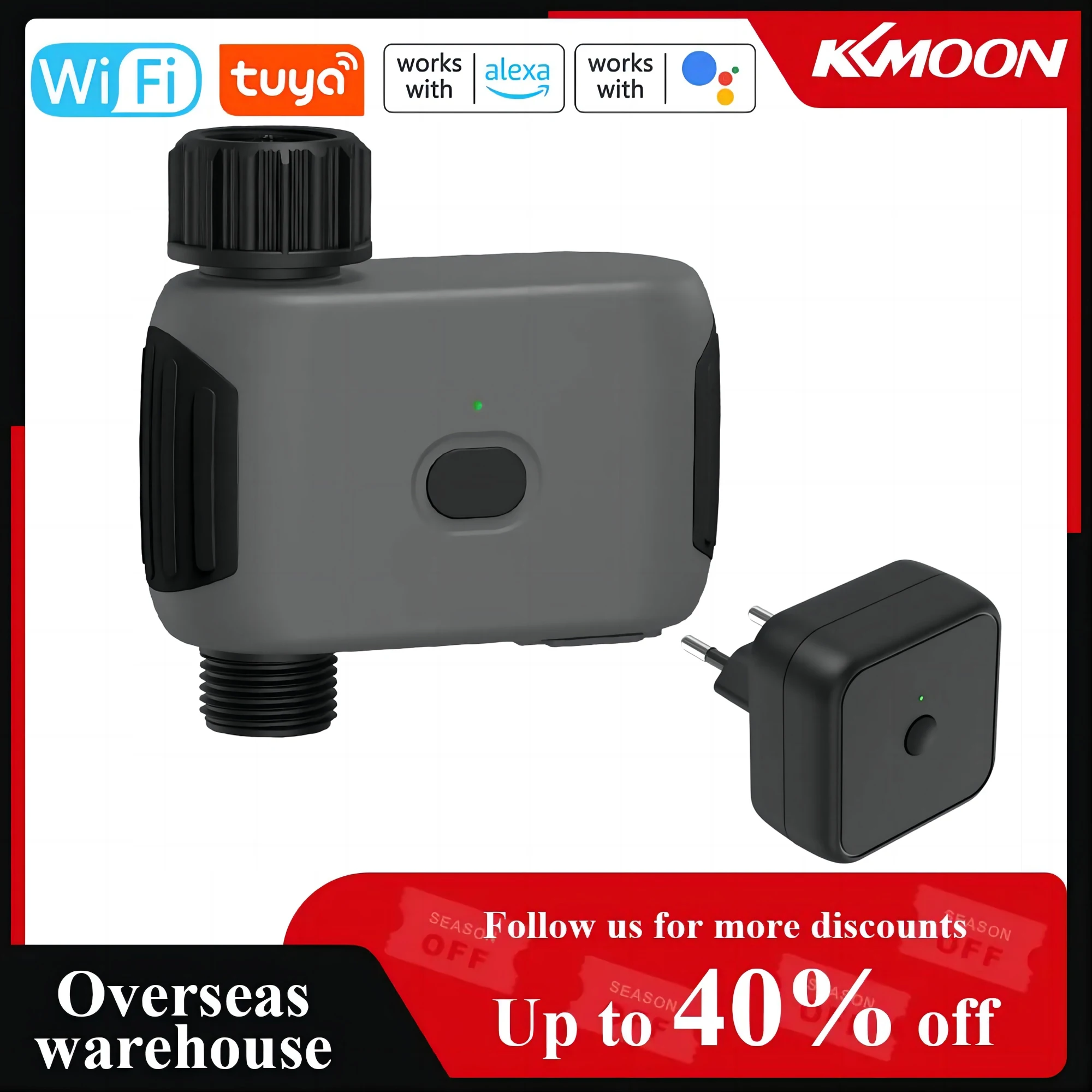 

Tuya Wifi Сады Автоматический таймер орошения Автоматическое поливное устройство