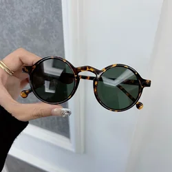Retro Round Sunglasses Women Men Fashion Brand Vintage Sun Glasses Female Male Designer Mirror Punk Outdoor Oculos De Sol