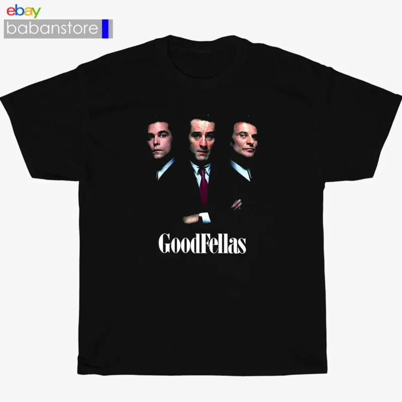 New Shirt Goodfellas Three Wise Men Gangster Mafia Black T-Shirt Size S-3XL long or short sleeves