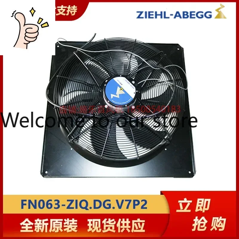 Germany ZIEHL-ABEGG New Original Axial Flow Fan FN063-ZIQ. DG. V7P2 Ventilation And Cooling Fan