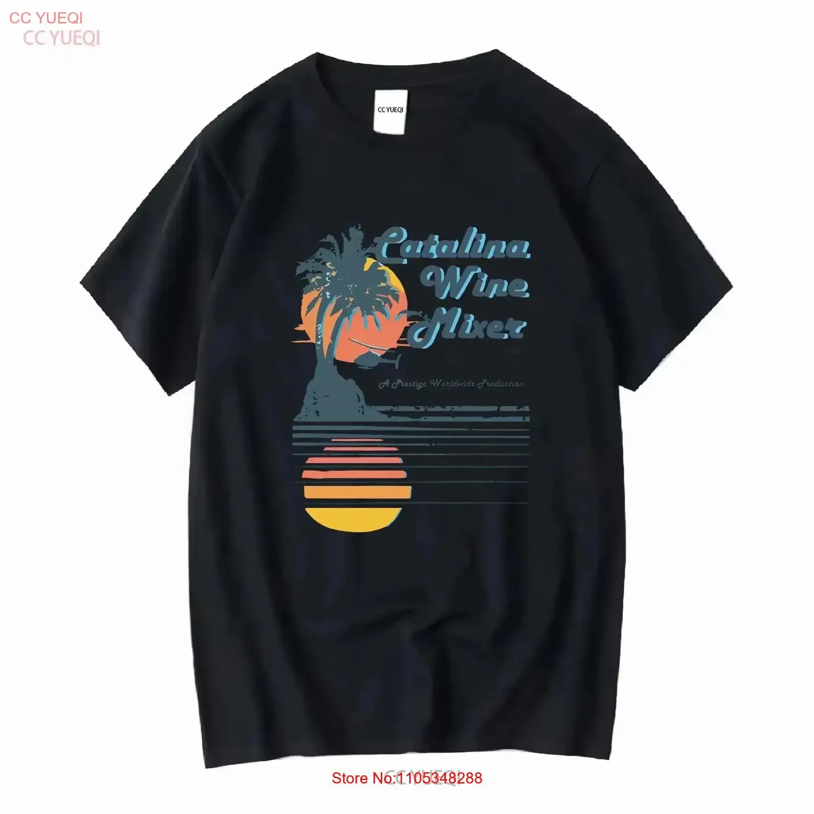 Catalina Wine Mixer A Prestige Worldwide Production Stepbrothers Fan T-Shirt Vintage Washed Bequem Lässig Weich Vintage