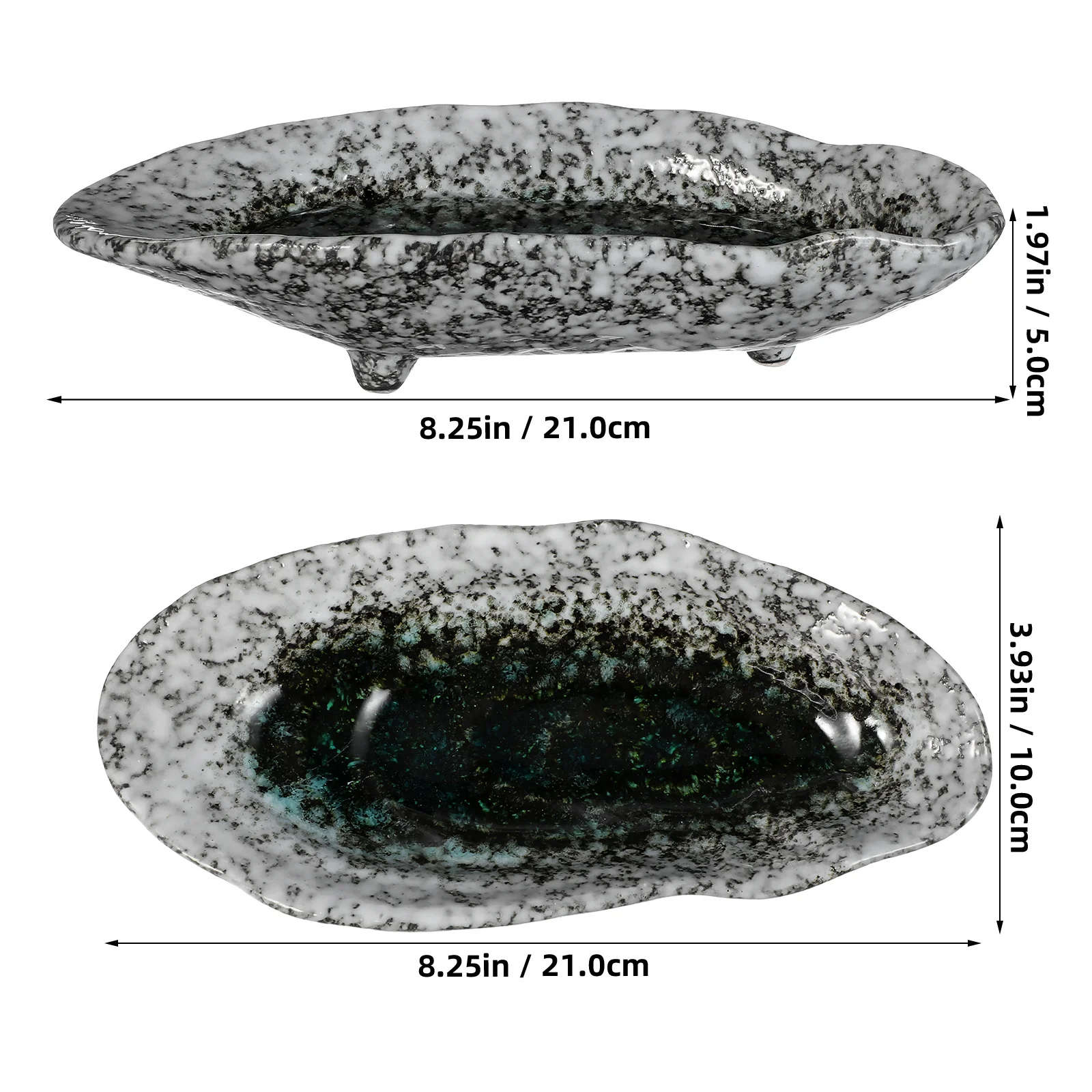 Outdoor Ceramic Butterfly Feeder Large Capacity Water Tray Garden Decor Puddler Dish for Attracting