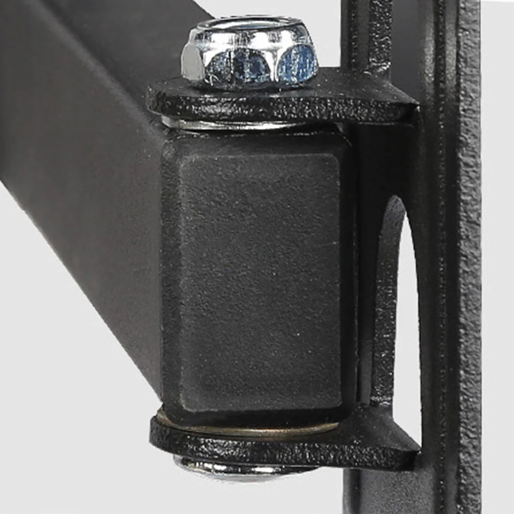 

Hanging Rack Durable Iron Strong Load-bearing Adjustable Holes Rotary Visual Metal Shelves Simple Holder General Shelf