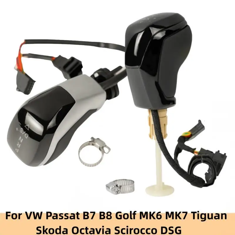 

Автоматический автомобильный Стайлинг, светодиодный светильник, ручка переключения передач, рычаг переключения передач, ручка для VW Passat B7 B8 Golf 6 7 Tiguan/Skoda Octavia Scirocco DSG