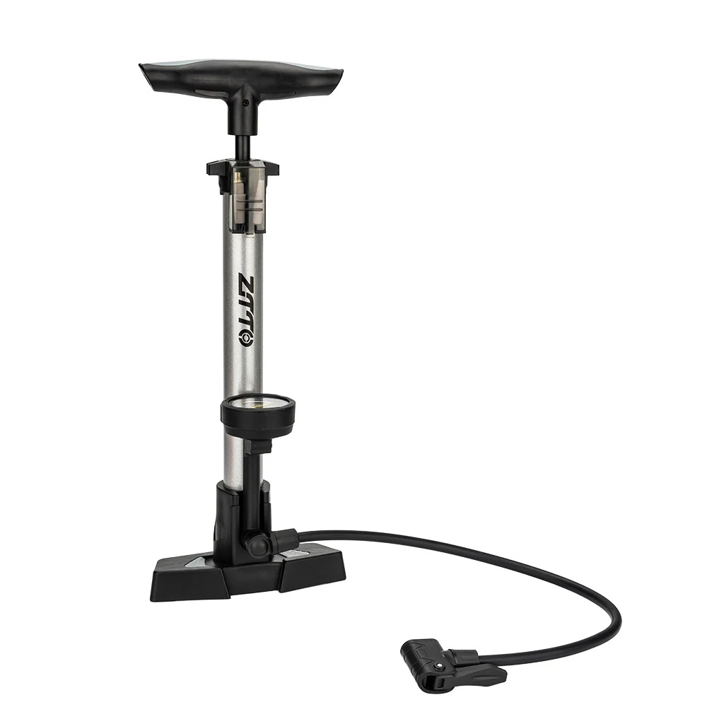 ZTTO Bike Pump 160PSI High Pressure Air Pump Portable Bicycle Tire Inflator with Pressure Gauge Fits Presta & Schrader Valves fo - Image 4