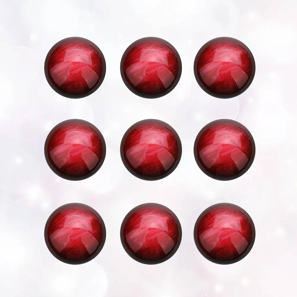 30Pcs Premium Resin Semicircle Flat Back Patches for DIY Jewelry Making Earrings Cufflinks Crafts Decorations Round Resin Patch