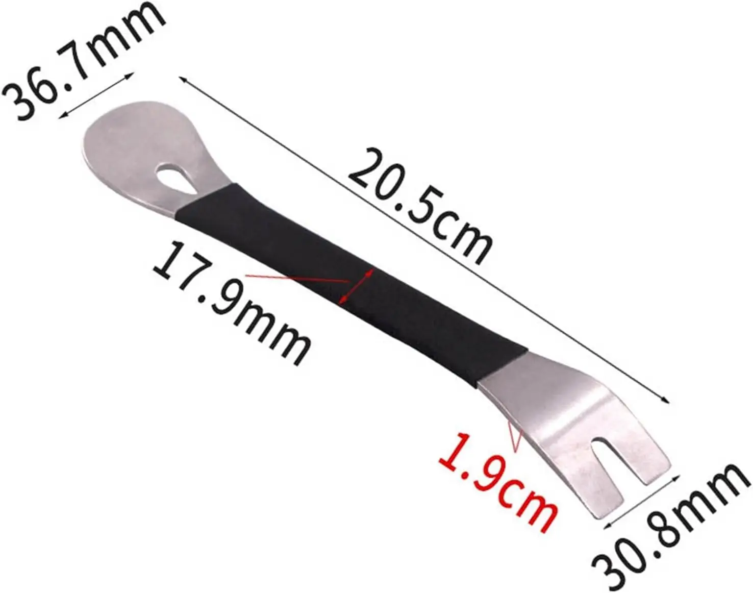 1Pcs Auto Metall Trim Removal Tool Set Für Tür Panel Dashboard Navigation Installer Auto Innen Außen Ersetzen Zubehör