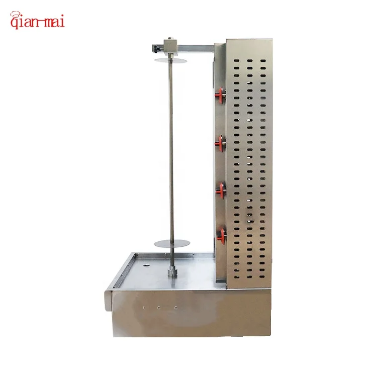 Restaurant Gas Sharwama Maker Toaster Oven Electric Shawarma Grill Machine For Sale 4-Burner Shawarma Machine Gas For Sale
