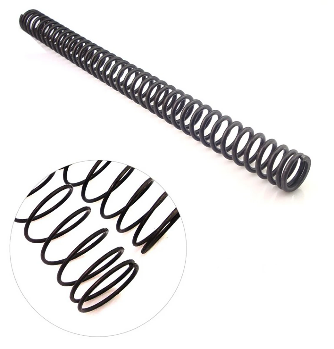 65MN Stahl Y-Typ Druckfeder 0,3 0,4 0,5 0,6 0,7 0,8 0,9 1 1,2 1,4 1,5mm Drahtdurchmesser*3-28mm Außendurchmesser*305mm Länge – Detail 9