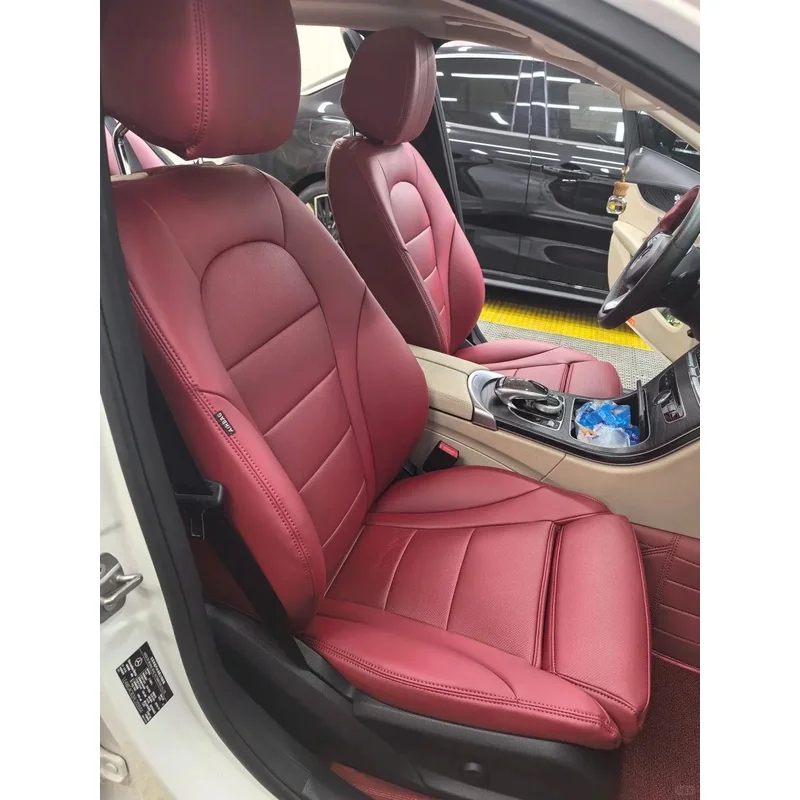 High Quality Custom Full Set Leather Pickup Seat Cushion Covers Universal For Pickup Trucks