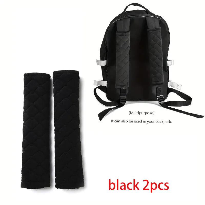 2-teiliges Set DIY-Rucksack-Schultergurt-Modifikationszubehör, Outdoor-Sporttaschen-Schultergurt-Zubehörset, weiche und bequeme Schulterpolster für Rucksäcke