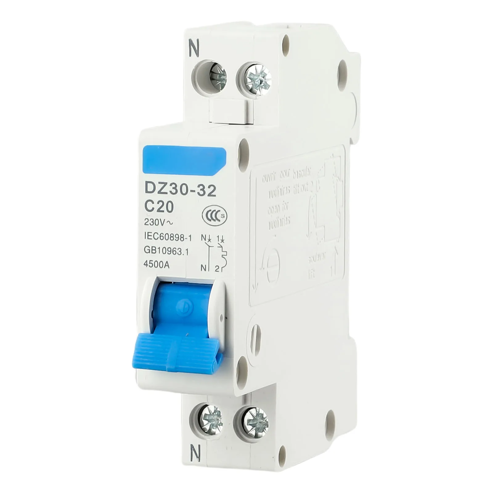 DZ30-32 Double Out Circuit Breaker DPN DZ Frame Current Product Specifications Product Weight Rated Current Air Switch