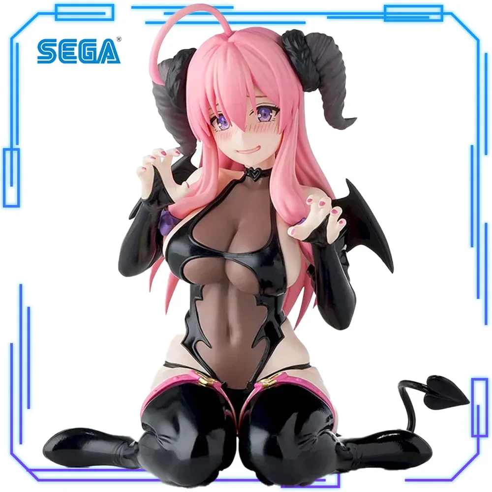 In Stock SEGA Original Genuine Neet Kunoichi To Nazeka Dousei Hajimemashita Ideura Shizuri Premium Chokonose Figure 12cm Model