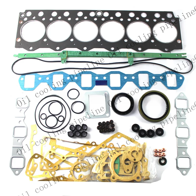 A+ 6D95 S6D95 6D95L Engine Gasket Kit For Komatsu Yanmar Forklift Excaor Loader
