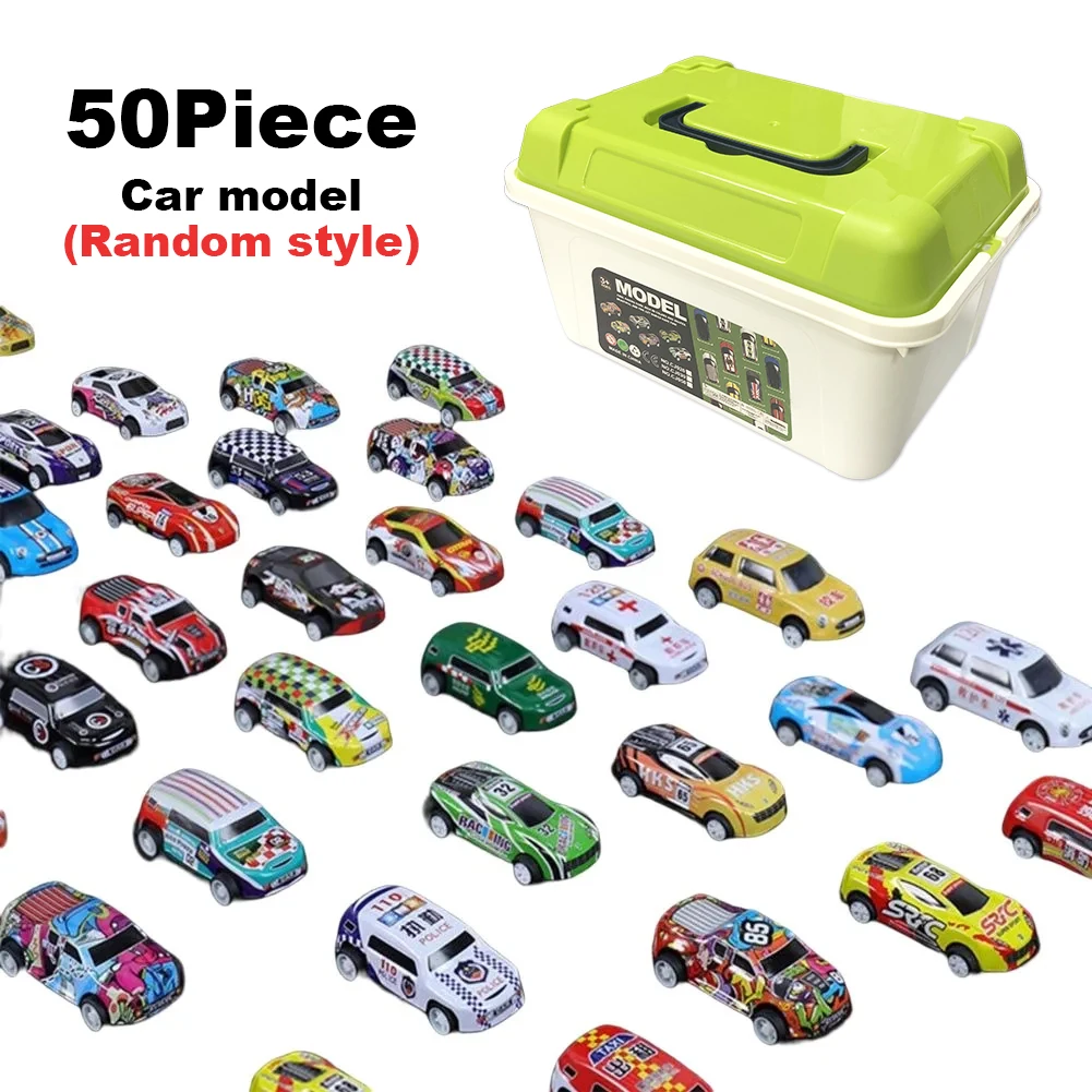 Set De 12 Coches De Juguete De Inercia | Mini Coches Metálicos Para Niños De 3+ Años