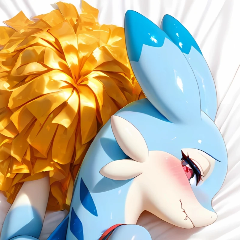Dakimakura Anime Pillow cover Shark Furry Pregnant Version Double-sided Print Of Life-size Body Pillowcase Gifts
